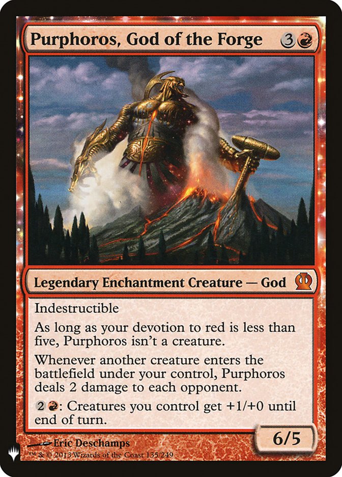 Purphoros, God of the Forge [Mystery Booster] | Gamers Paradise