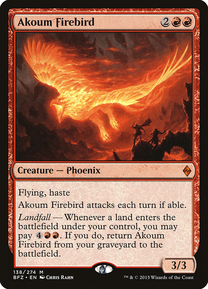 Akoum Firebird [Battle for Zendikar] | Gamers Paradise