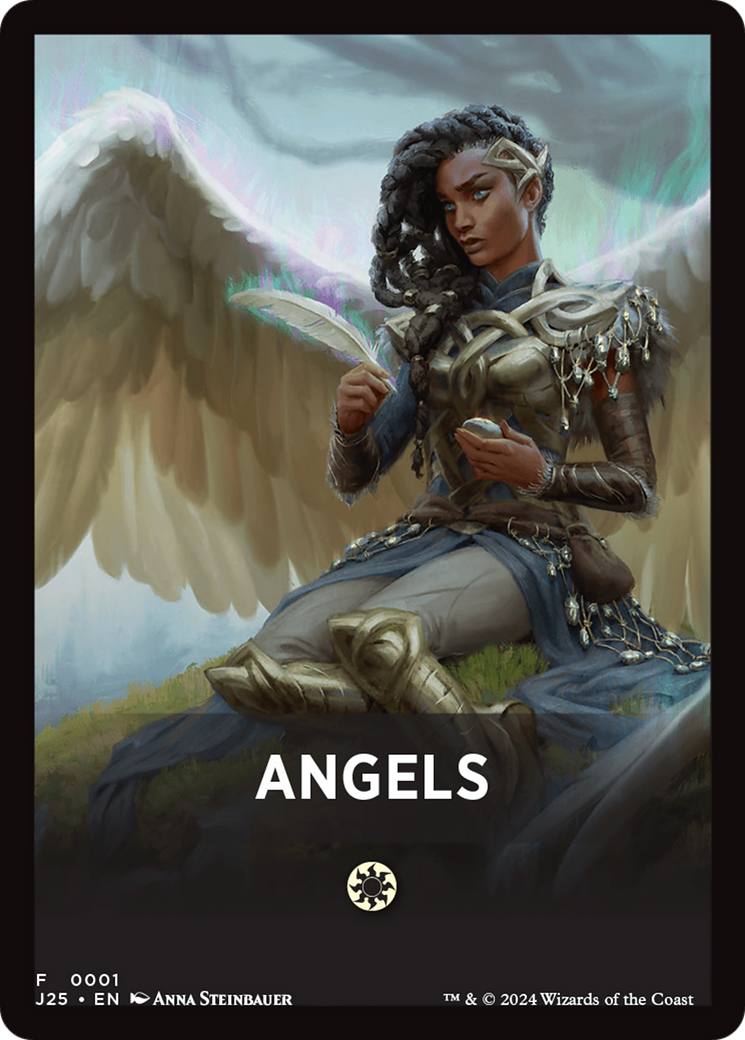 Angels Theme Card [Foundations Jumpstart Front Cards] | Gamers Paradise