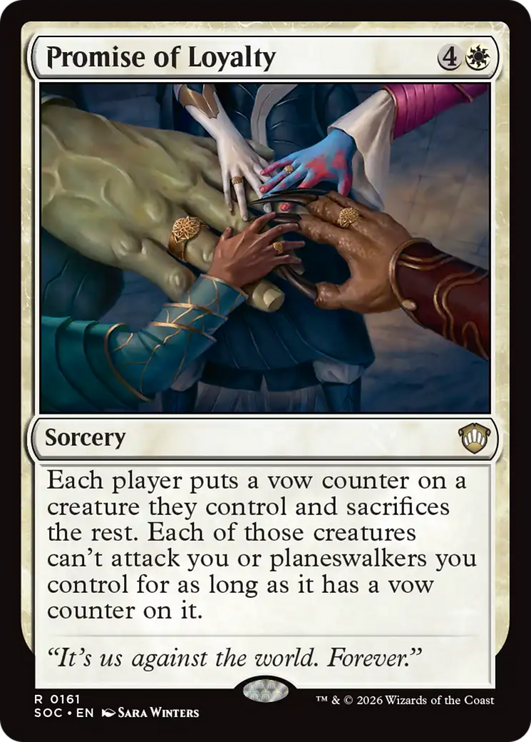 Promise of Loyalty [Secrets of Strixhaven Commander] | Gamers Paradise
