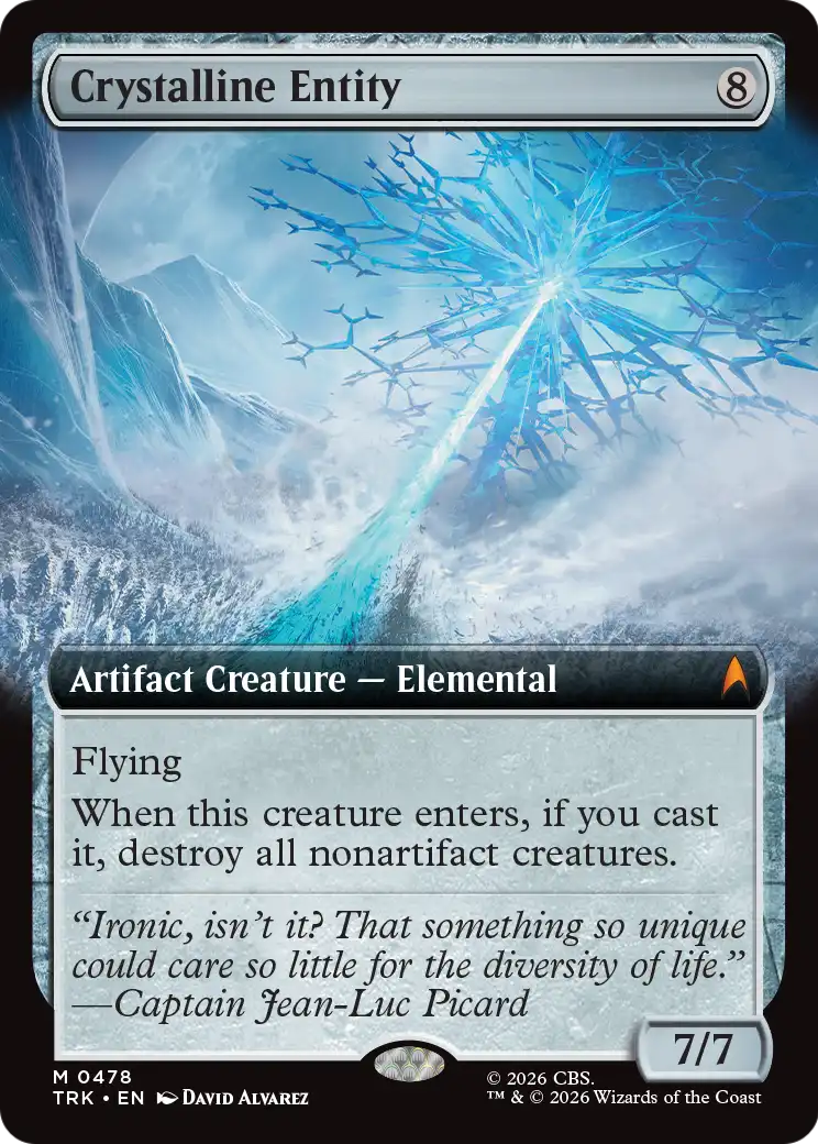 Crystalline Entity (Extended Art) [Star Trek] | Gamers Paradise
