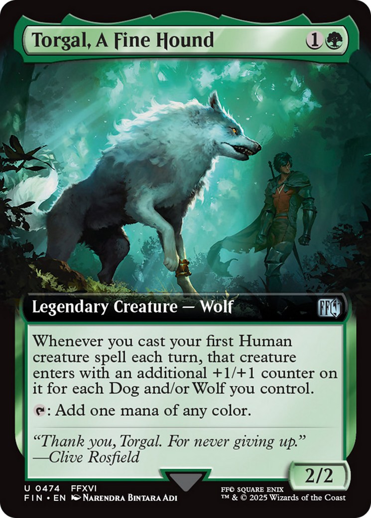 Torgal, A Fine Hound (Extended Art) [FINAL FANTASY] | Gamers Paradise