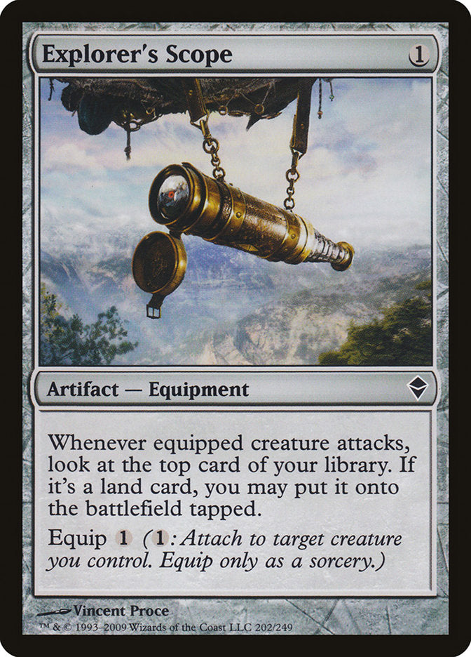 Explorer's Scope [Zendikar] | Gamers Paradise