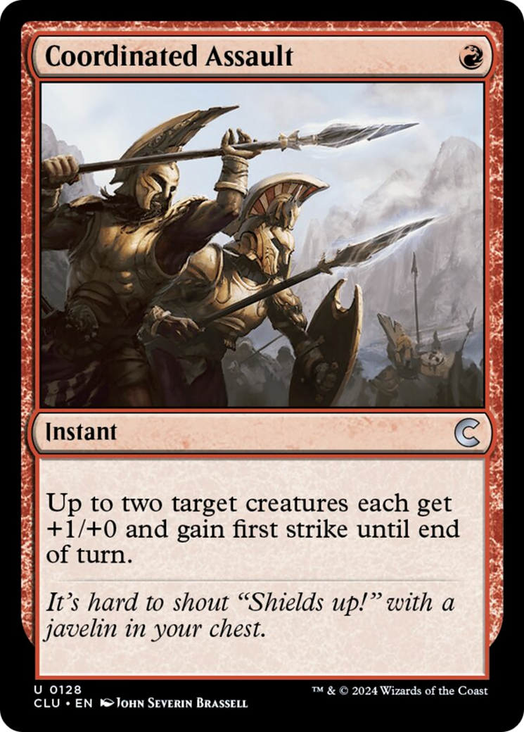 Coordinated Assault [Ravnica: Clue Edition] | Gamers Paradise