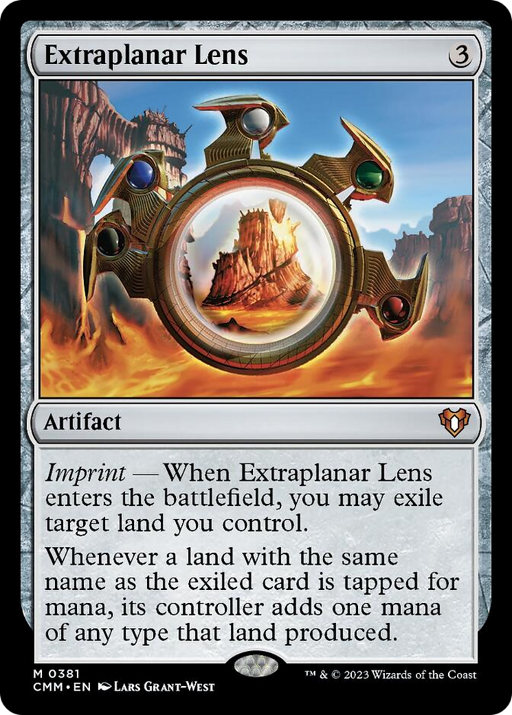 Extraplanar Lens [Commander Masters] | Gamers Paradise