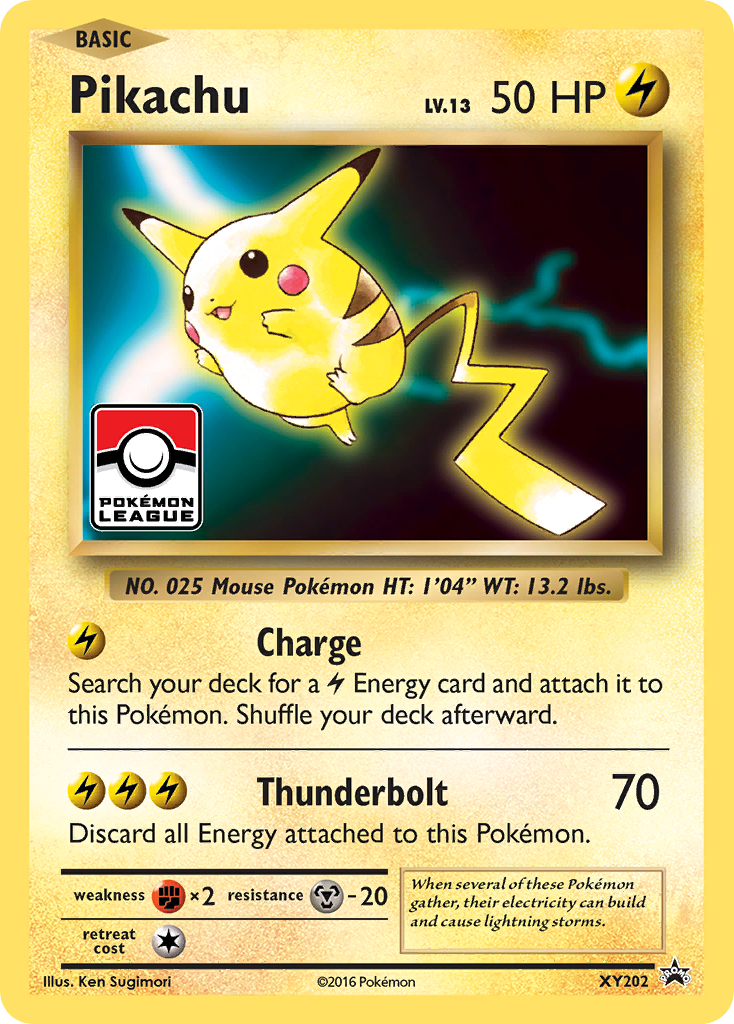 Pikachu (XY202) [XY: Black Star Promos] | Gamers Paradise