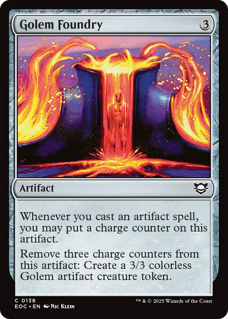 Golem Foundry [Edge of Eternities Commander] | Gamers Paradise