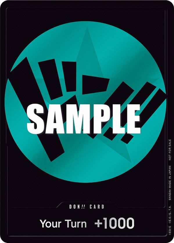 DON!! Card (Teal) [One Piece Promotion Cards] | Gamers Paradise