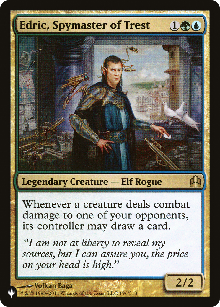 Edric, Spymaster of Trest [The List] | Gamers Paradise