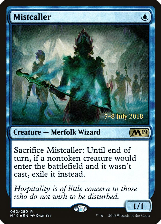 Mistcaller [Core Set 2019 Prerelease Promos] | Gamers Paradise