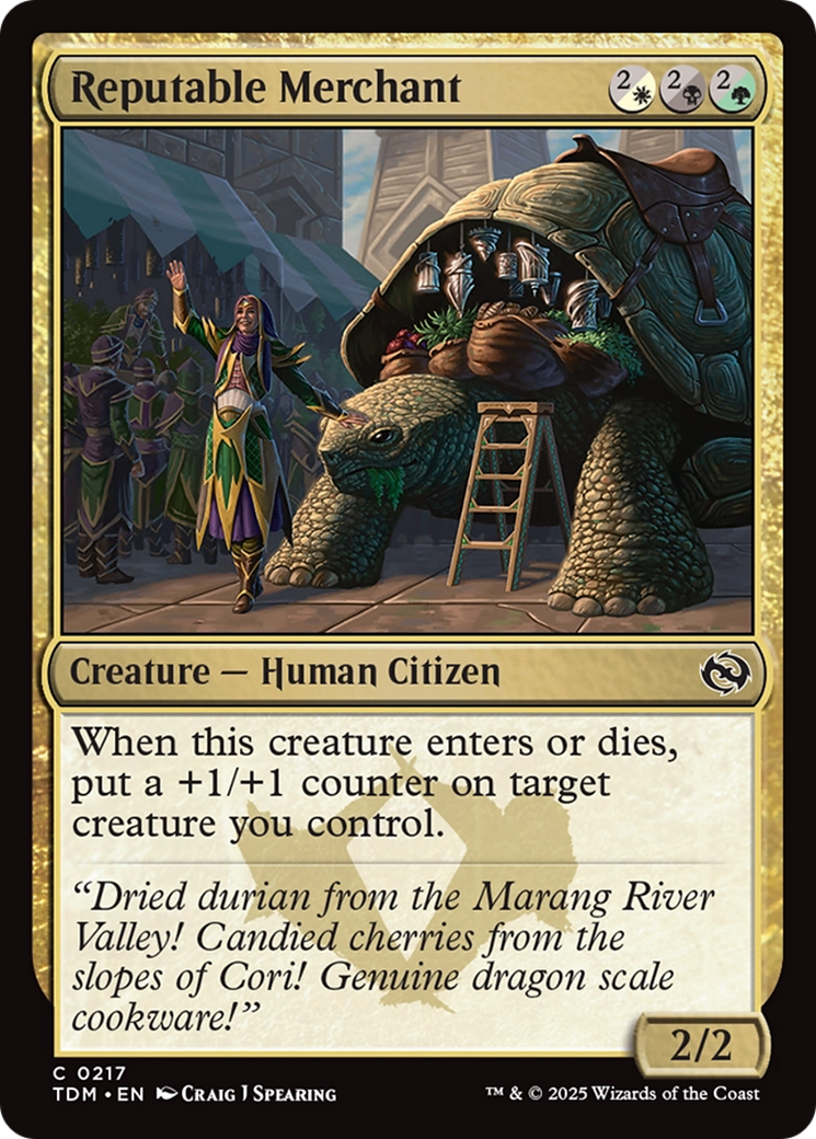 Reputable Merchant [Tarkir: Dragonstorm] | Gamers Paradise