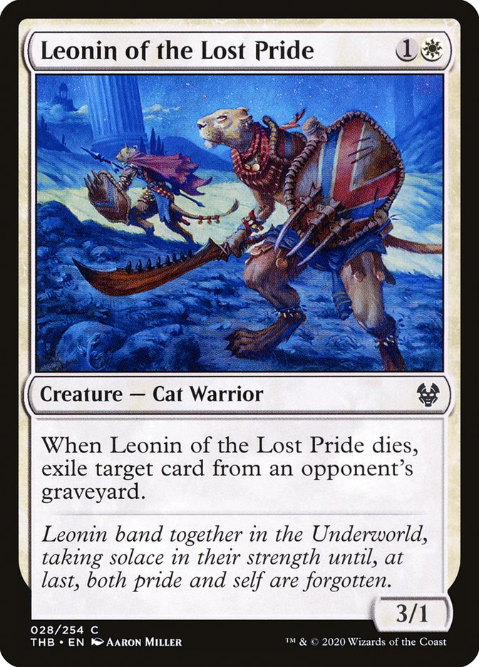 Leonin of the Lost Pride [Theros Beyond Death] | Gamers Paradise