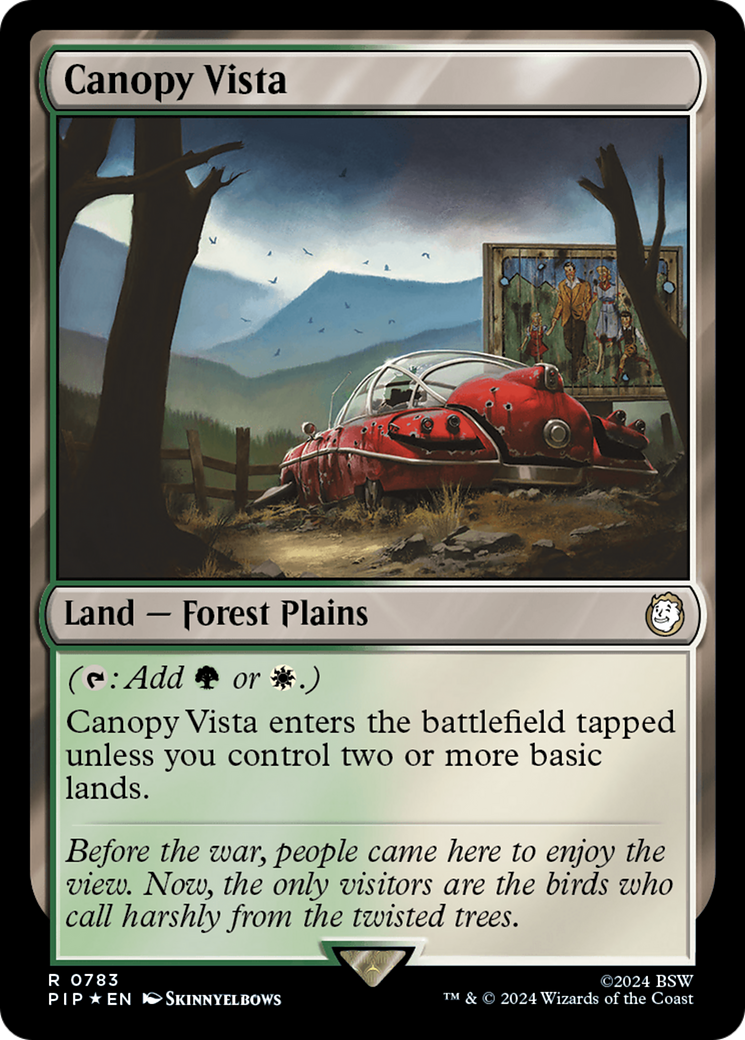 Canopy Vista (Surge Foil) [Fallout] | Gamers Paradise