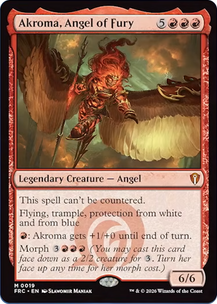 Akroma, Angel of Fury [Reality Fracture Commander] | Gamers Paradise