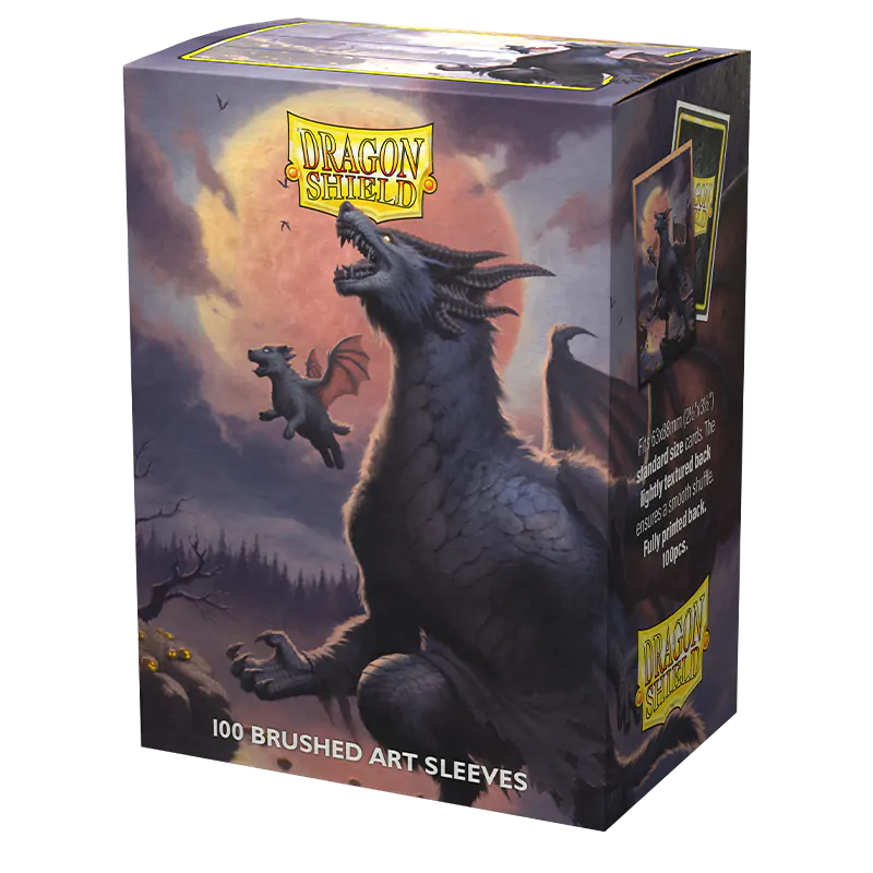 Dragon Shield: Standard 100ct Brushed Art Sleeves - Halloween (2023) | Gamers Paradise