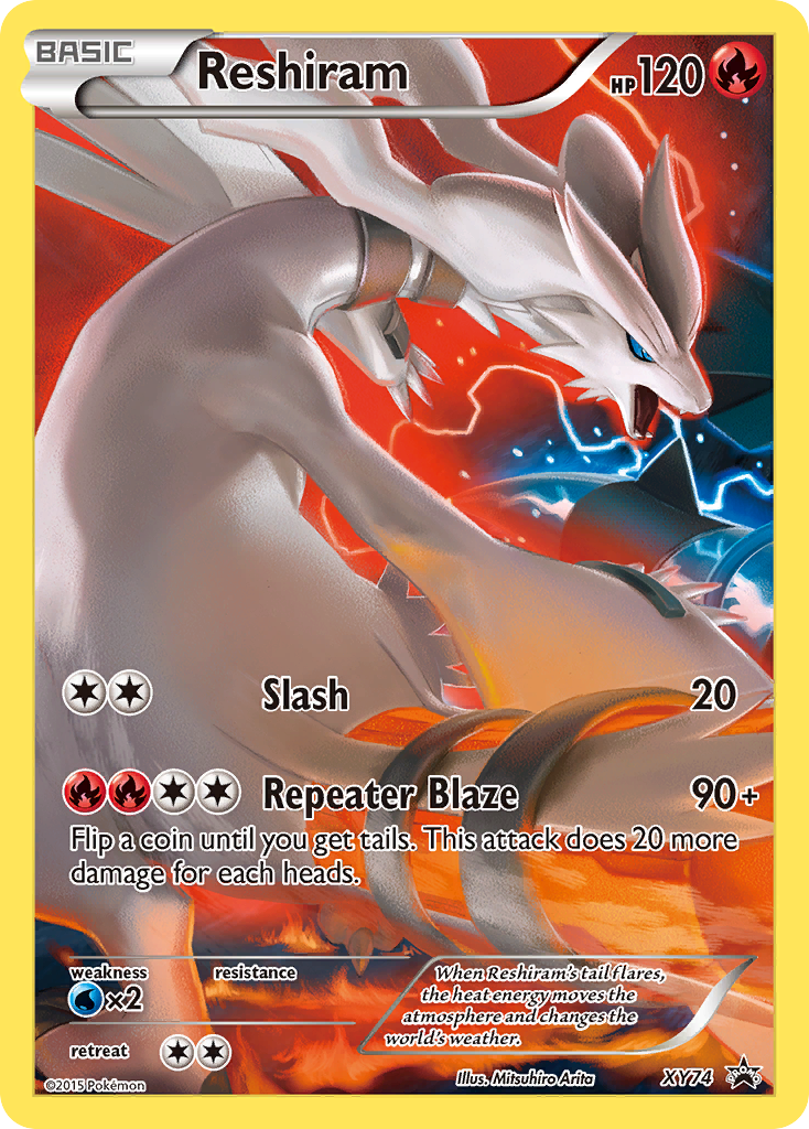 Reshiram (XY74) [XY: Black Star Promos] | Gamers Paradise