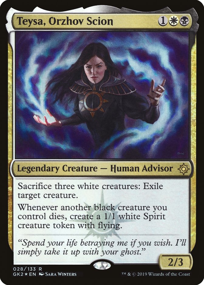 Teysa, Orzhov Scion [Ravnica Allegiance Guild Kit] | Gamers Paradise