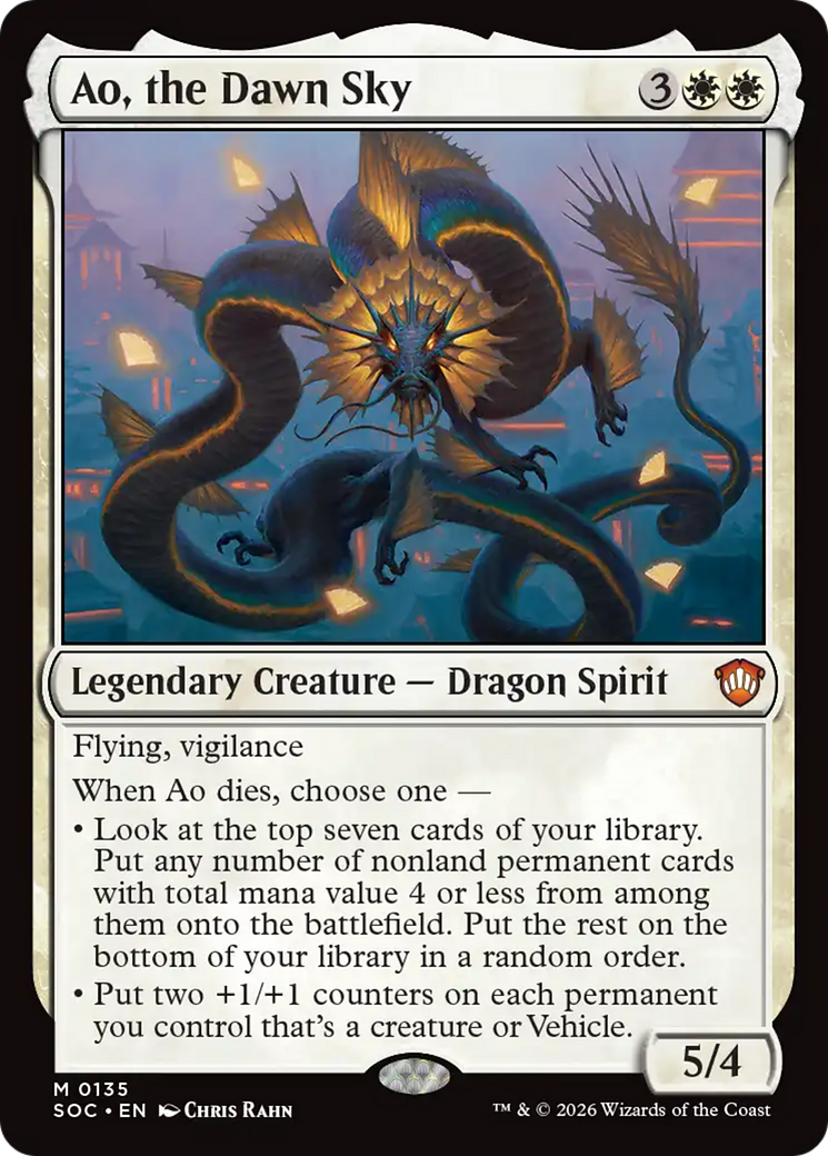 Ao, the Dawn Sky [Secrets of Strixhaven Commander] | Gamers Paradise