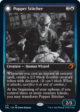 Poppet Stitcher // Poppet Factory [Innistrad: Double Feature] | Gamers Paradise