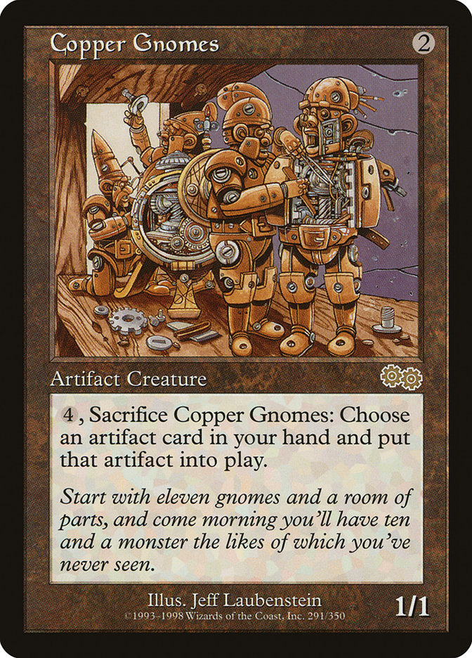 Copper Gnomes [Urza's Saga] | Gamers Paradise
