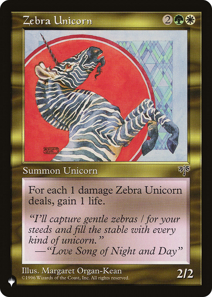 Zebra Unicorn [The List] | Gamers Paradise