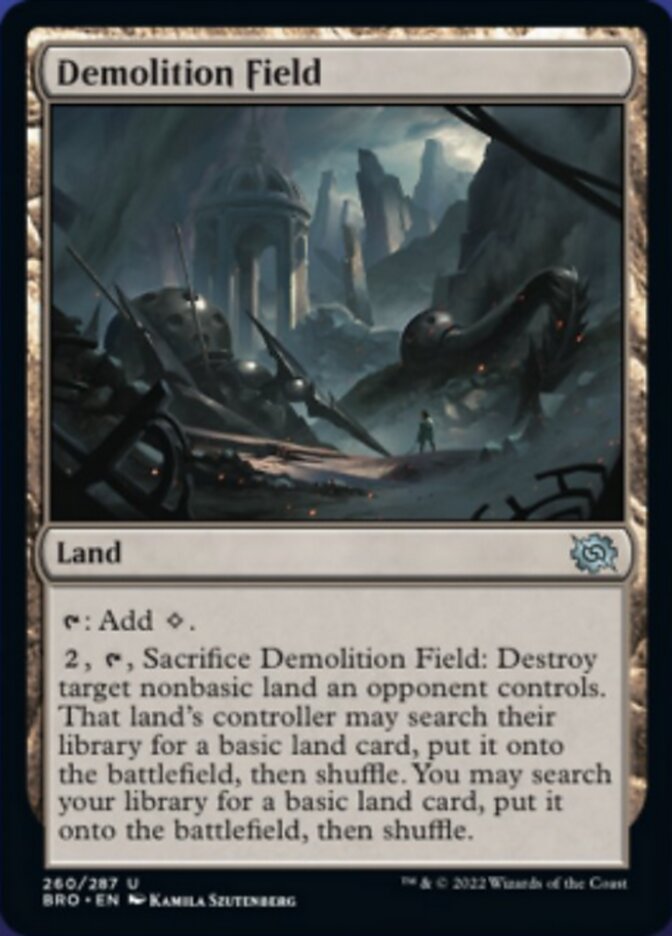 Demolition Field [The Brothers' War] | Gamers Paradise