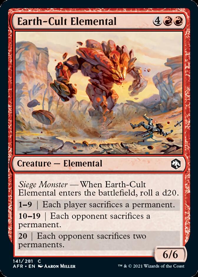 Earth-Cult Elemental [Dungeons & Dragons: Adventures in the Forgotten Realms] | Gamers Paradise