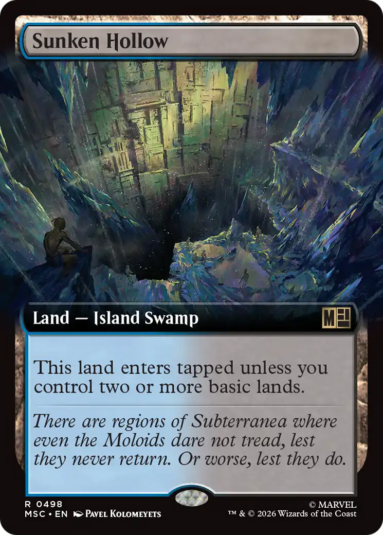 Sunken Hollow (Extended Art) [Marvel Super Heroes Commander] | Gamers Paradise