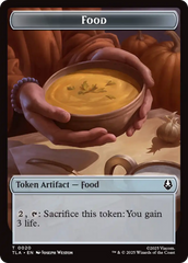 Food (0020) // Ally (0007) Double-Sided Token [Avatar: The Last Airbender Tokens] | Gamers Paradise