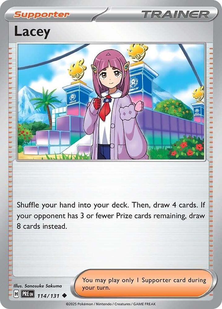 Lacey (114/131) [Scarlet & Violet: Prismatic Evolutions] | Gamers Paradise