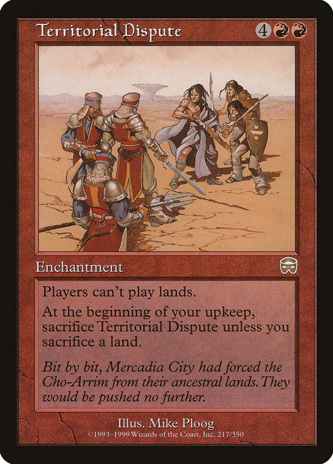 Territorial Dispute [Mercadian Masques] | Gamers Paradise