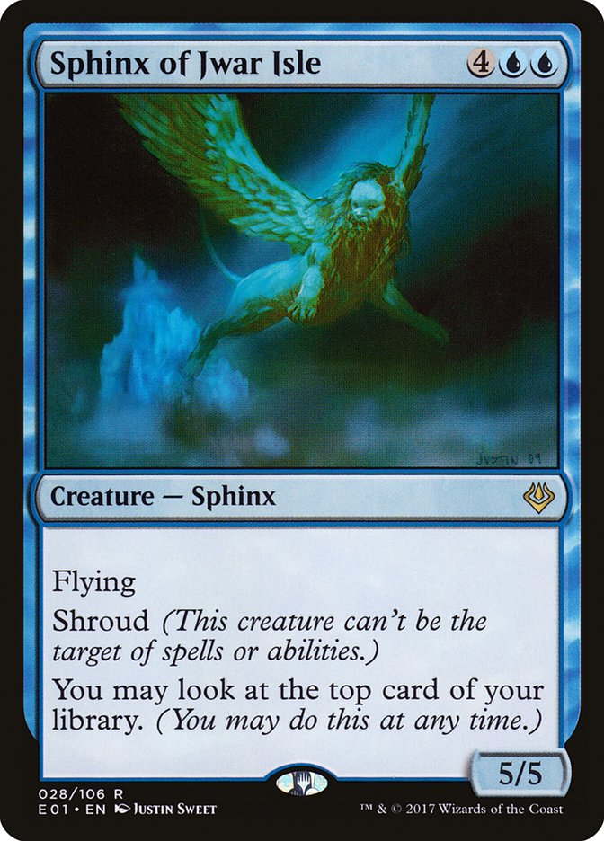 Sphinx of Jwar Isle [Archenemy: Nicol Bolas] | Gamers Paradise