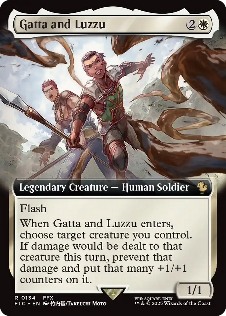 Gatta and Luzzu (Extended Art) [FINAL FANTASY Commander] | Gamers Paradise