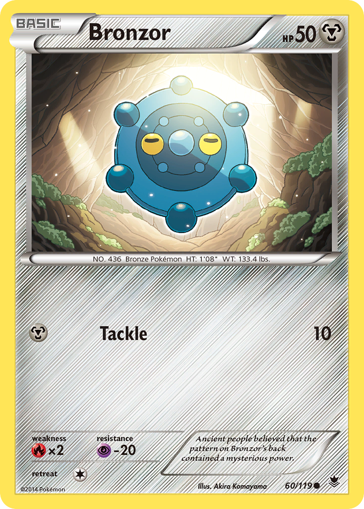 Bronzor (60/119) [XY: Phantom Forces] | Gamers Paradise