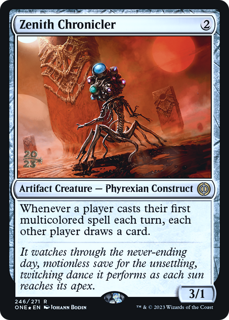 Zenith Chronicler [Phyrexia: All Will Be One Prerelease Promos] | Gamers Paradise