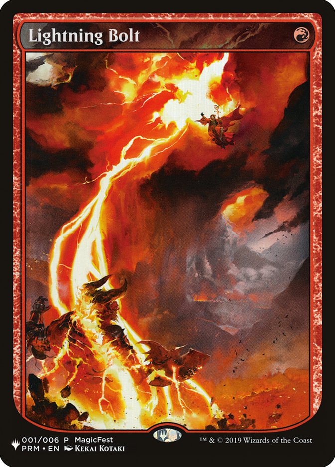 Lightning Bolt (001/006) [The List] | Gamers Paradise