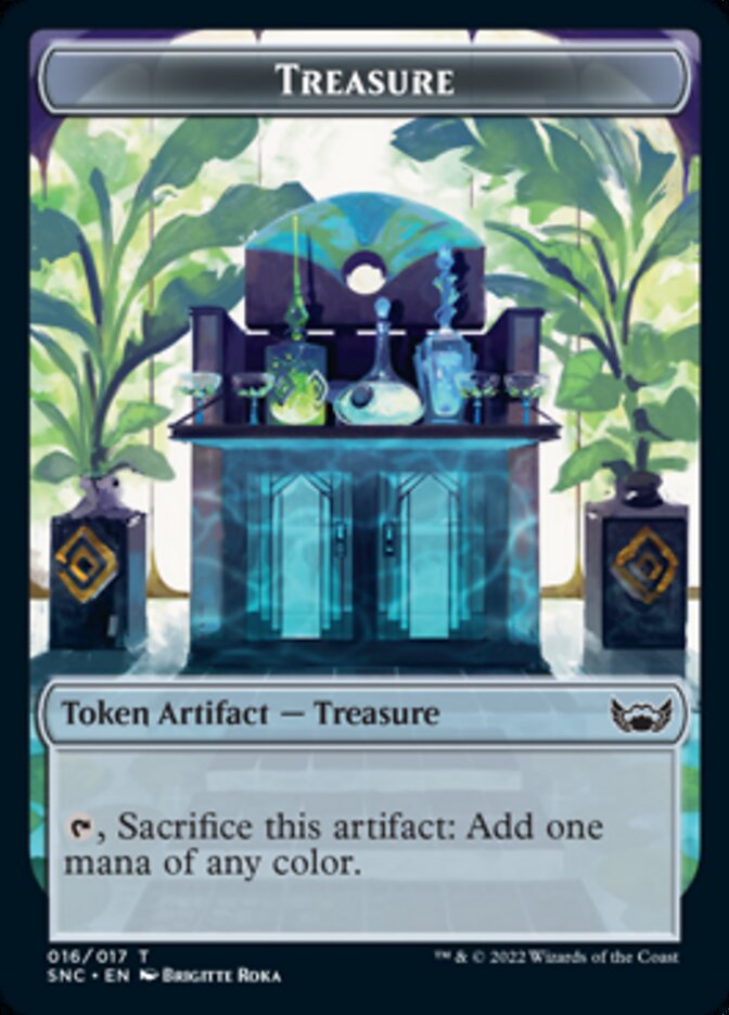 Treasure (016) // Citizen Double-Sided Token [Streets of New Capenna Tokens] | Gamers Paradise