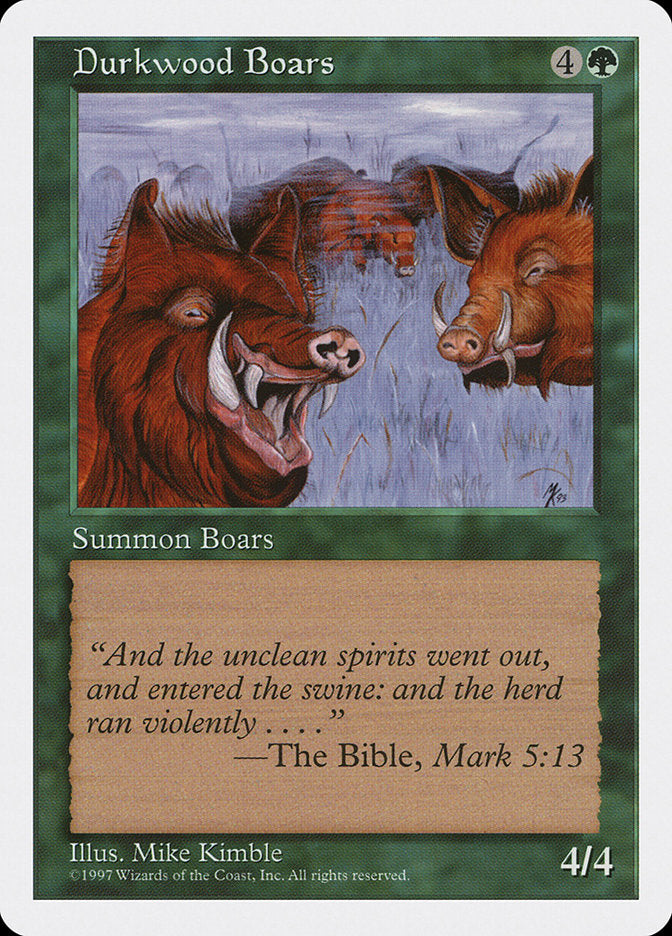 Durkwood Boars [Fifth Edition] | Gamers Paradise