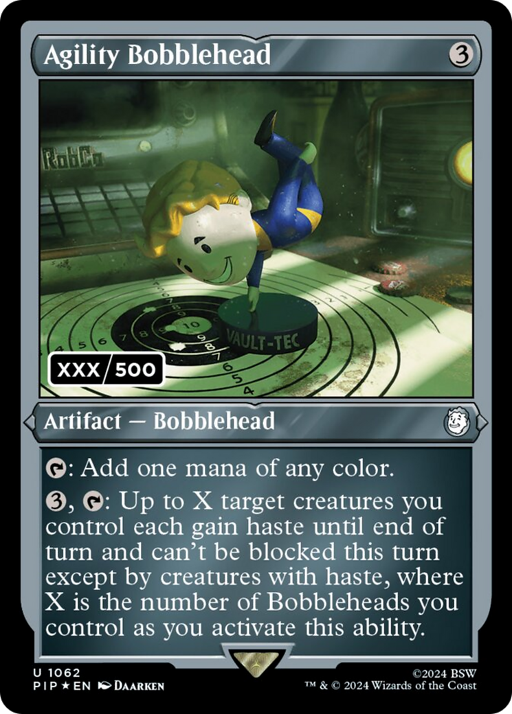 Agility Bobblehead (Serial Numbered) [Fallout] | Gamers Paradise