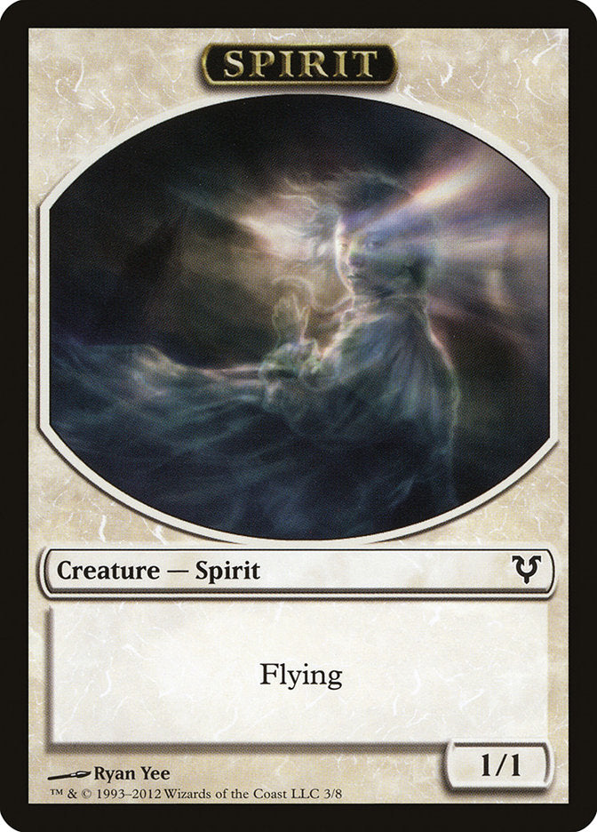 Spirit Token (3/8) [Avacyn Restored Tokens] | Gamers Paradise