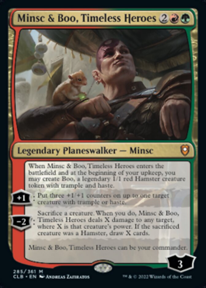 Minsc & Boo, Timeless Heroes [Commander Legends: Battle for Baldur's Gate] | Gamers Paradise