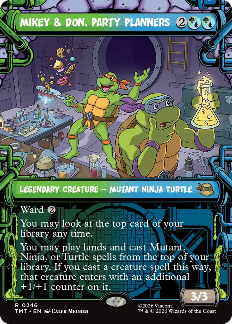 Mikey & Don, Party Planners (Showcase) [Teenage Mutant Ninja Turtles] | Gamers Paradise