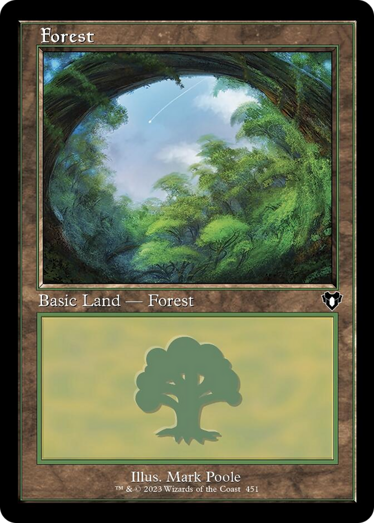 Forest (451) (Retro) [Commander Masters] | Gamers Paradise