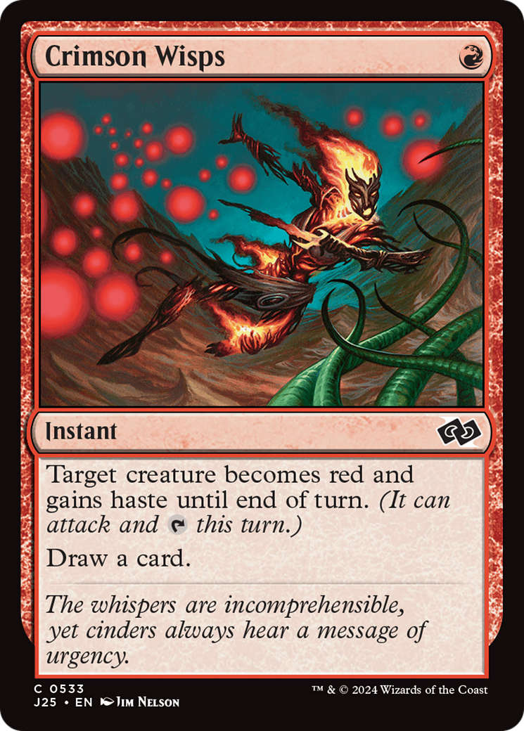Crimson Wisps [Foundations Jumpstart] | Gamers Paradise