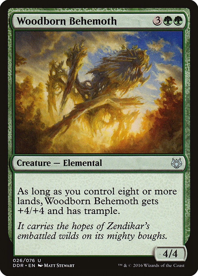Woodborn Behemoth [Duel Decks: Nissa vs. Ob Nixilis] | Gamers Paradise