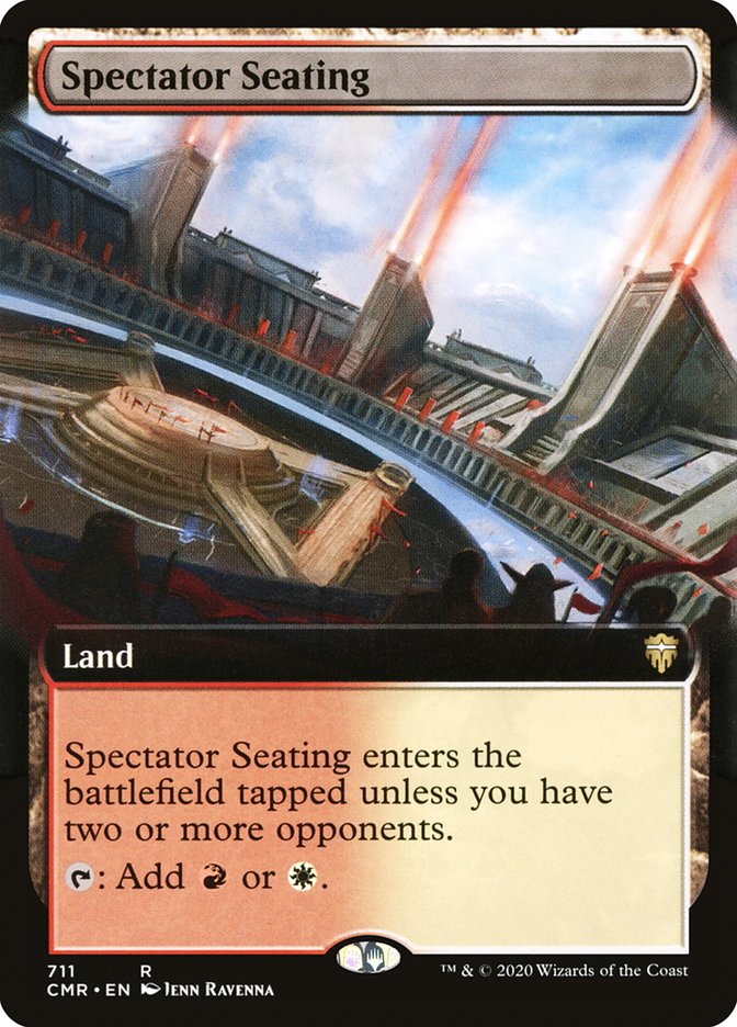 Spectator Seating (Extended Art) [Commander Legends] | Gamers Paradise