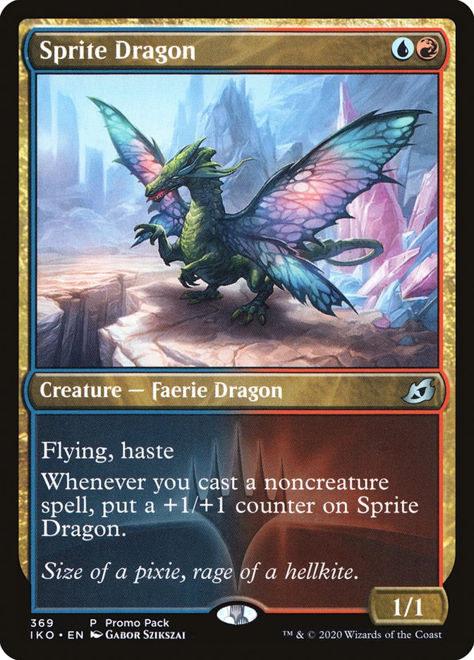 Sprite Dragon (Promo Pack) [Ikoria: Lair of Behemoths Promos] | Gamers Paradise