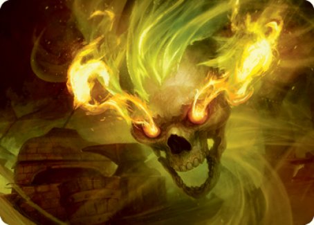 Flameskull Art Card [Dungeons & Dragons: Adventures in the Forgotten Realms Art Series] | Gamers Paradise