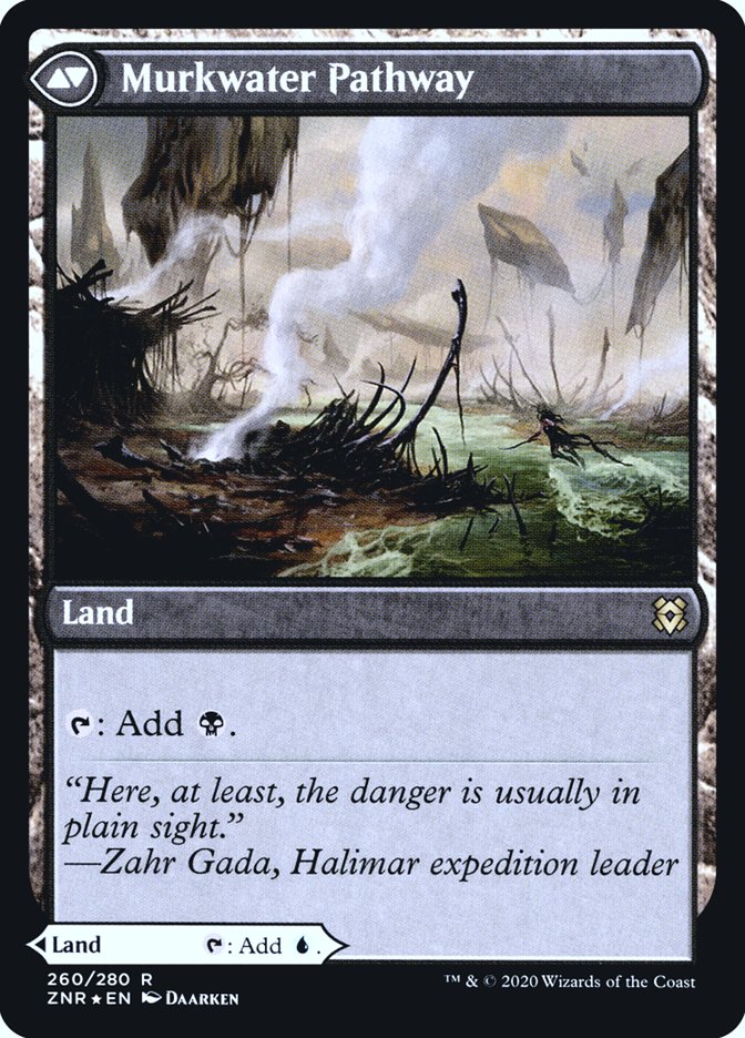 Clearwater Pathway // Murkwater Pathway [Zendikar Rising Prerelease Promos] | Gamers Paradise