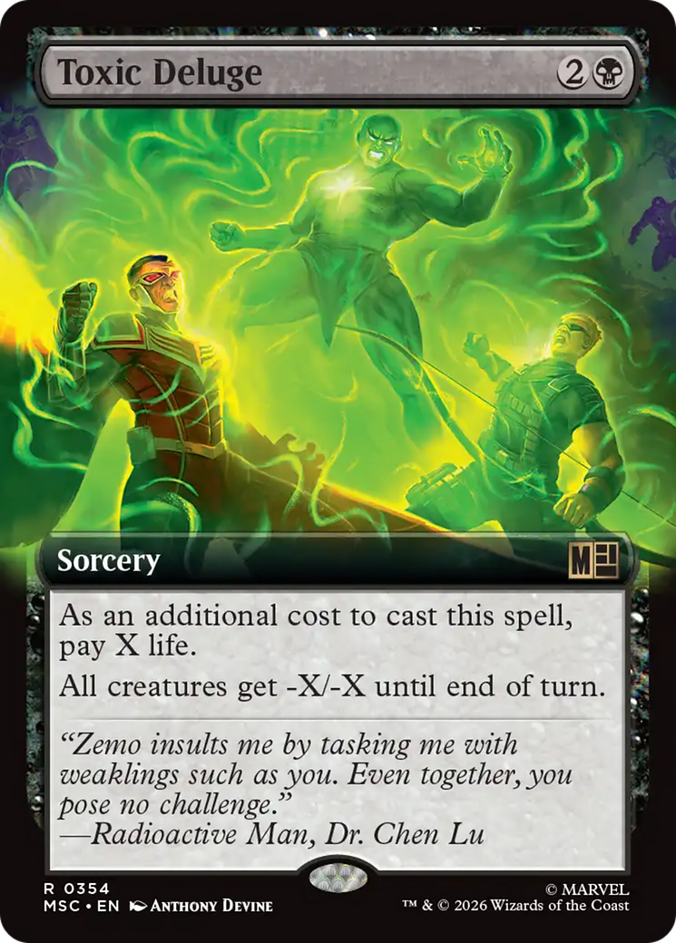 Toxic Deluge (Extended Art) [Marvel Super Heroes Commander] | Gamers Paradise